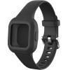 AresserA for Garmin Vivofit jr.3 Bands, Silicone Replacement Watch Bands Compatible with GarminFit jr.3 for Kids Boys Girls-3 Pack:Black&White&Navy view 2