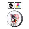 Head Case Designs Officially Licensed Michel Keck Chihuahua Assorted Vinyl Sticker Skin Decal Cover Compatible with Amazon Echo Dot (2nd Gen) - Skin only Echo Dot (2nd Gen) is NOT Included view 2