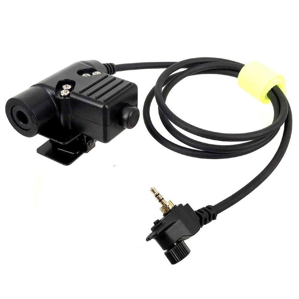 ArmorMason U94 PTT System Compatible with Motorola MTP Tetra Radio (Civilian Wired)