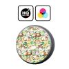Head Case Designs Officially Licensed Micklyn Le Feuvre Guinea Pigs and Daisies Assorted Vinyl Skin Decal Compatible with Amazon Echo Plus (2nd Gen) - Skin only Echo Plus (2nd Gen) is NOT Included view 2