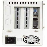 3-Slot Half Size Chassis,White,with ACE-A618C-RS-R10(180W),RoHS, PAC-53GHW-R11/A618C