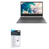 BoxWave Screen Protector Compatible with Lenovo Flex 5 (13 in) - ClearTouch Crystal (2-Pack), HD Film Skin - Shields from Scratches view 1