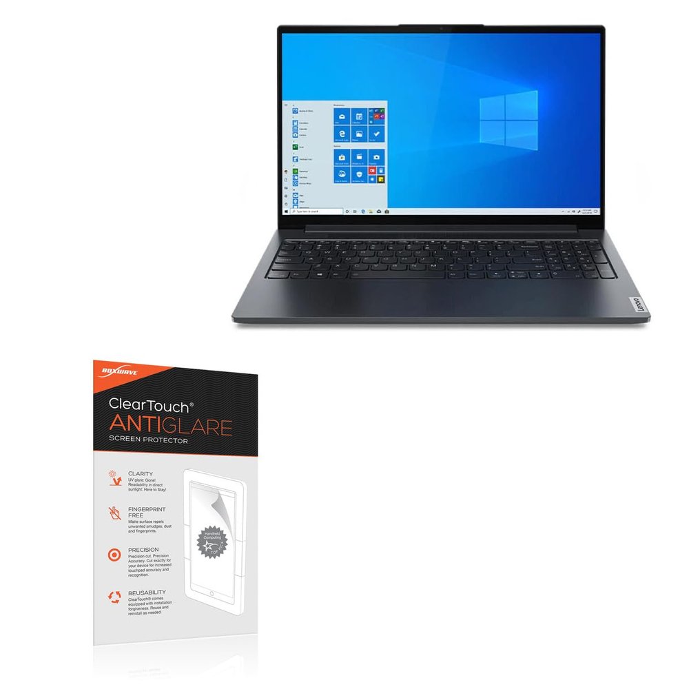 BoxWave Screen Protector Compatible with Lenovo IdeaPad Slim 7 (15 in) - ClearTouch Anti-Glare (2-Pack), Anti-Fingerprint Matte Film Skin