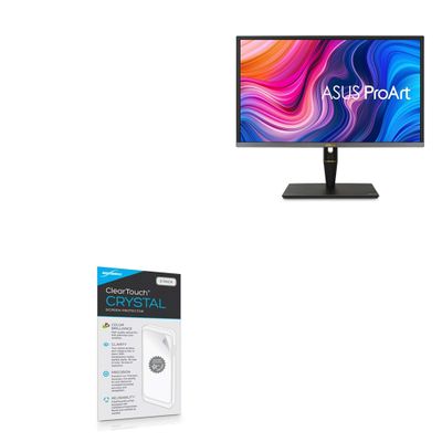 BoxWave Screen Protector Compatible with ASUS ProArt PA27UCX-K - ClearTouch Crystal (2-Pack), HD Film Skin - Shields from Scratches
