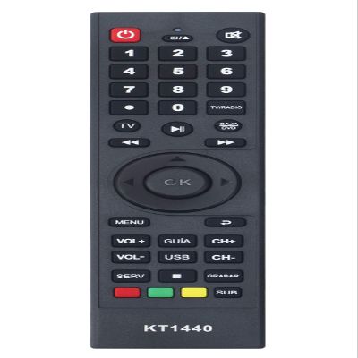 KT1440 Universal Remote Control Replacement fit for Haier Panda ATEC DTV Gelec Soyea TV Wentai DVD