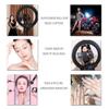 10" Selfie Ring Light with 3 Light Modes 10 Brightness Level 83" extendable Tripod Stand,Remote Shutter for Photography Makeup Live Stream YouTube Vlogs-10 inch 83 inch view 2