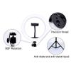10" Selfie Ring Light with 3 Light Modes 10 Brightness Level 83" extendable Tripod Stand,Remote Shutter for Photography Makeup Live Stream YouTube Vlogs-10 inch 83 inch view 4