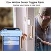 Tuya WiFi Door Sensor: Wireless Security Alarm, Compatible with Alexa, Google Home, Siri - Smart Door Sensor for Home Business Security (1 Pack) view 2