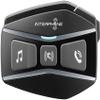 Interphone Cellularline, Motorcycle Intercom with Bluetooth and Mesh Communication, Model U-Com 16, Up to 4 Motors, Distance 1.6 Km, Compatible with Sena, OEM, GPS, Waterproof, Universal view 1