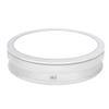LINGOSHUN LED Video Shooting Motorised Turntable,High Load-Bearing, Perfume Appliance and Beverage Rotating Display Stand,Safe Non-Slip/White/Load 20KG view 1
