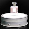 LINGOSHUN LED Video Shooting Motorised Turntable,High Load-Bearing, Perfume Appliance and Beverage Rotating Display Stand,Safe Non-Slip/White/Load 20KG view 2