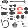Interphone UCOM4 - Motorcycle Bluetooth Communication - 4 Riders up to 1.6 Km Range - Battery 15Hr - Helmets Headset Compatible TFT and GPS - DSP and Noise Control - Waterproof IP67 - Single Pack view 3