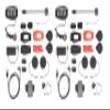 Interphone Cellularline, 2 Motorcycle Intercoms with Bluetooth and Mesh Communication, Model U-Com 16, Up to 4 Motors, Distance 1 Km, Compatible with Sena, OEM and GPS, Waterproof, Universal view 2