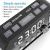 SVNA Digital Alarm Clock DAB FM Alarm Clock Radio, Dual USB Charging Port LCD Display Backlight Adjustable Alarm Volume Alarm Clock view 3