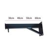 ZHANGQINGXIU Heavy Punch Bag Wall Bracket Fitness Boxing Sandbag Suspension Hanger Heavy Duty Metal Fixed Bracket Complete Accessories, 16 Sizes (Color : Black, Size : A-60CM) view 2