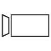 SMS 43L/P Casing Frame Smart Media Solutions 43L/P, 700-004-1 (Smart Media Solutions 43L/P CASING Frame BL Black RAL9005, 109.2 cm (43), 109.2 cm (43)) view 1