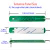 2 x 8dBi 2.4GHz 5.8GHz Dual Band WiFi Antenna U.FL MHF1 Internal Antennas with 50cm Cable for Mini PCIe Card view 2