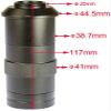 2019 New 1080P 2K 60fps Industry Microscope HD Video Microscope Camera & 100X C-Mount Lens view 4