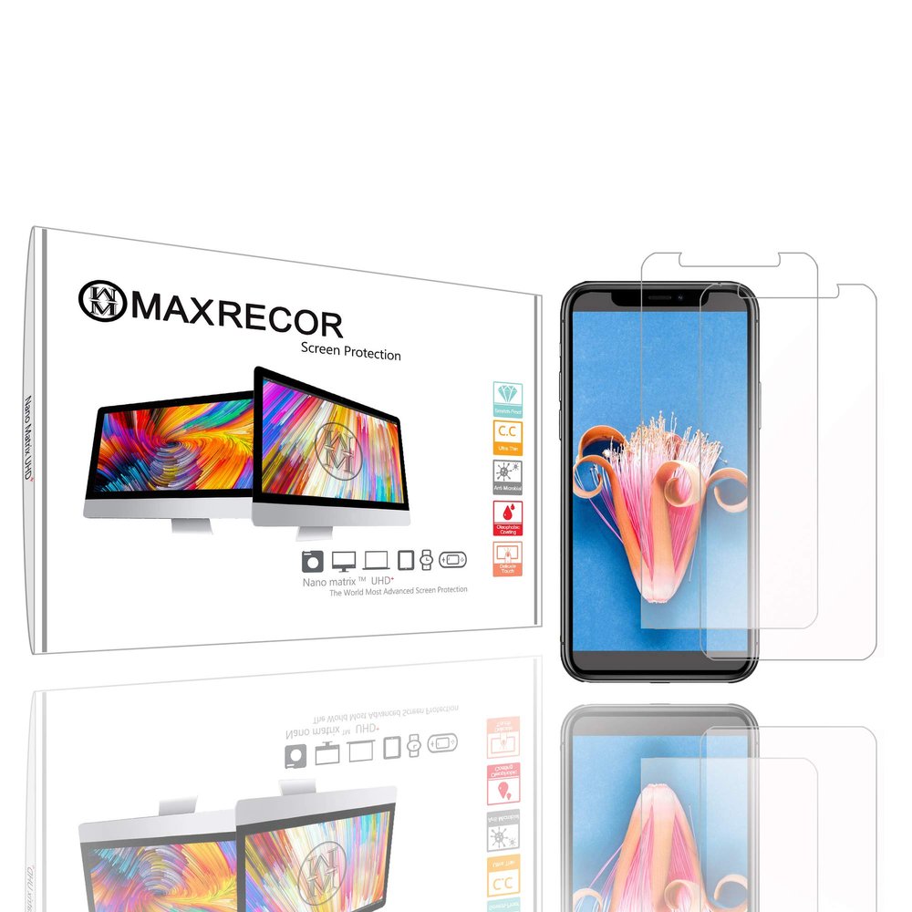 Screen Protector Designed for Furuno RDP 139 Fish Finder Radar - Maxrecor Nano Matrix Anti-Glare (Dual Pack Bundle)