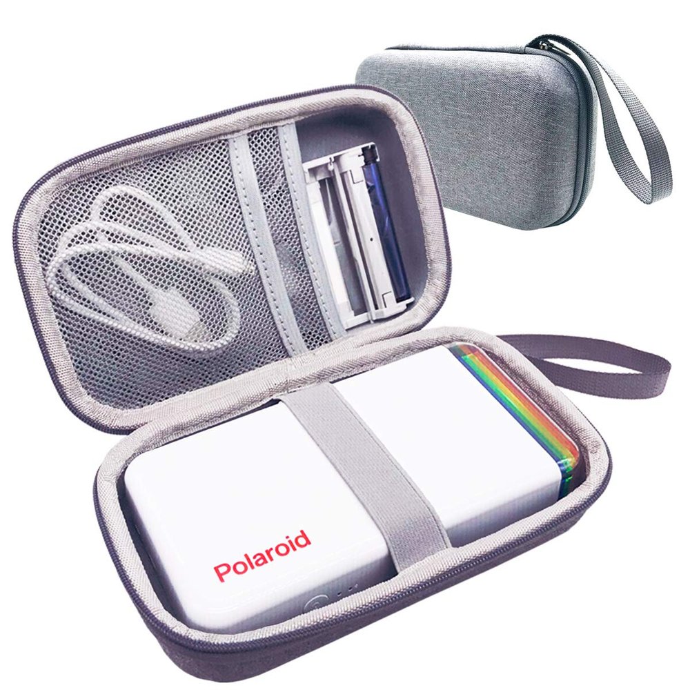 JCHPINE Hard Carrying Case for Polaroid Hi-Print 9046 Bluetooth Connected 2x3 Pocket Photo Printer, Travel Case Storage for Hi-Print and 2x3 Paper Cartridge