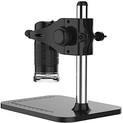 Handheld USB Digital Microscope 500X 2MP Electronic Endoscope Adjustable 8 LED Magnifier Camera with Stand