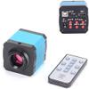 14MP HDMI Digital Machine Vision Industrial Microscope Camera 100X C-Mount Zoom Lens 56LED Light for PCB Soldering view 3