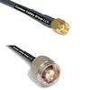 10 feet RFC240 KSR240 RP-SMA Male to N Male RF Pigtail Coaxial Cable view 1