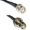10 feet RFC240 KSR240 BNC Male to RP-TNC Female Bulkhead RF Pigtail Coaxial Cable view 1