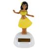 Solar Powered Dancing Decoration Dashboard Hawaiian Hula Girl Office or Home (Yellow) view 1