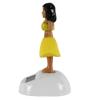 Solar Powered Dancing Decoration Dashboard Hawaiian Hula Girl Office or Home (Yellow) view 2
