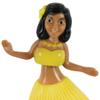 Solar Powered Dancing Decoration Dashboard Hawaiian Hula Girl Office or Home (Yellow) view 4