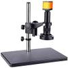 16MP HDMI USB Video Microscope Camera & 45LED Ring Light & 180X C-Mount Lens & Universal Bracket 100-240V view 2