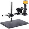 16MP HDMI USB Video Microscope Camera + 45LED Ring Light + Universal Bracket 100-240V view 3