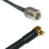 10 feet RFC240 KSR240 N Female to MCX Male Angle RF Pigtail Coaxial Cable view 1