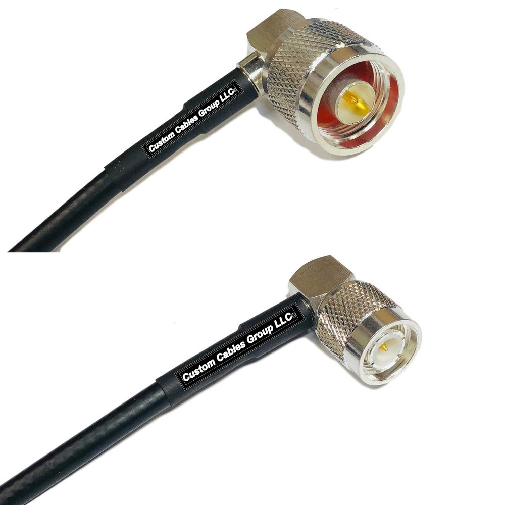 10 feet RFC240 KSR240 N Male Angle to TNC Male Angle RF Pigtail Coaxial Cable