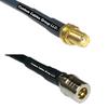 10 feet RFC240 KSR240 SMA Female to QMA Male RF Pigtail Coaxial Cable view 1