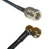 10 feet RFC240 KSR240 N Female to F Male Angle RF Pigtail Coaxial Cable view 1