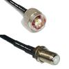 10 feet RFC240 KSR240 N Male to F Female RF Pigtail Coaxial Cable view 1
