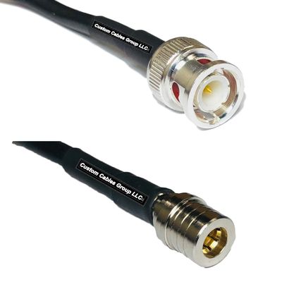 50 feet RFC240 KSR240 BNC Male to QMA Male RF Pigtail Coaxial Cable