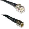 50 feet RFC240 KSR240 BNC Male to QMA Male RF Pigtail Coaxial Cable view 1
