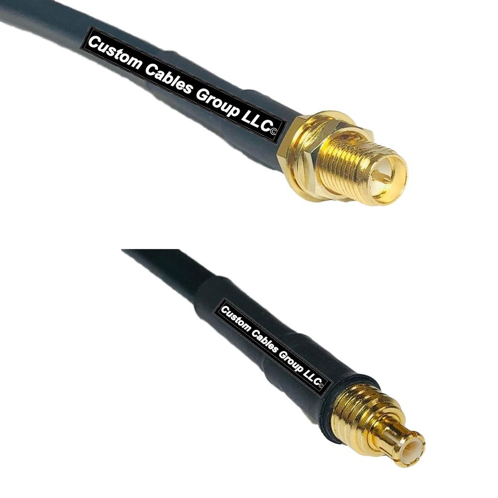 10 feet RFC240 KSR240 RP-SMA Female to MCX Male RF Pigtail Coaxial Cable