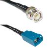 25 feet RFC240 KSR240 BNC Male to Fakra Z Female RF Pigtail Coaxial Cable view 1