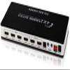 Full HD 4K 1080P HDMI Matrix 4x2 Switch Splitter EDID HiFi Matrix with IR Remote Control Audio Supports HDMI V1.4/3D/4Kx2K 30Hz view 3