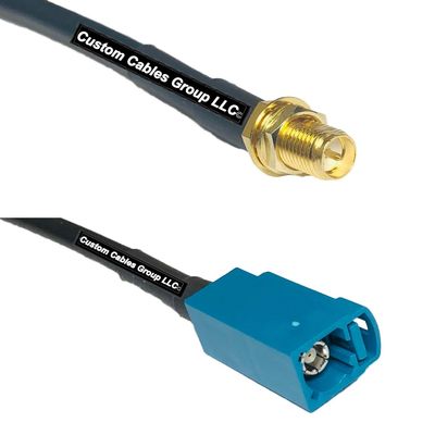 10 feet RFC240 KSR240 RP-SMA Female to Fakra Z Female RF Pigtail Coaxial Cable