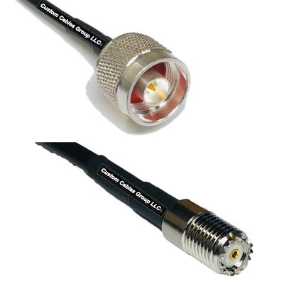 10 feet RFC240 KSR240 N Male to Mini UHF Female RF Pigtail Coaxial Cable