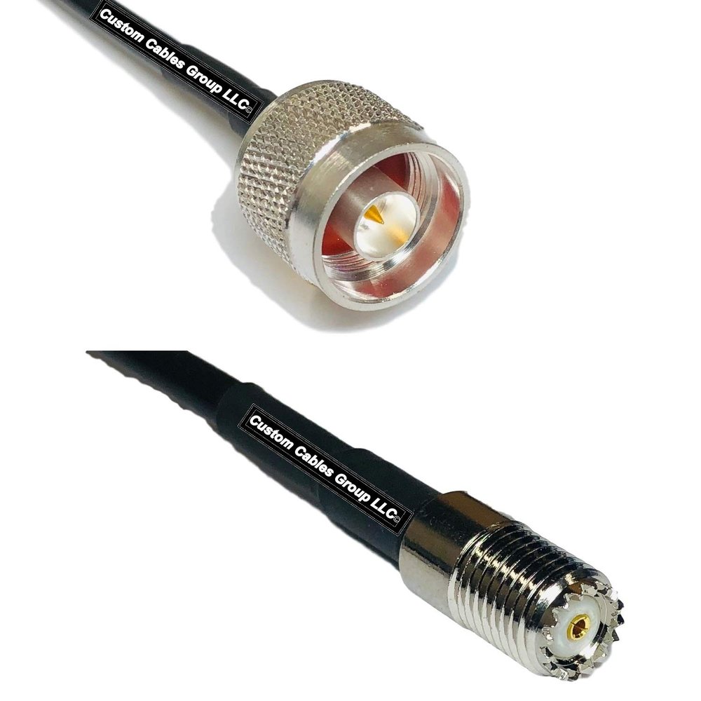 10 feet RFC240 KSR240 N Male to Mini UHF Female RF Pigtail Coaxial Cable