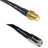 10 feet RFC240 KSR240 SMA Female to Mini UHF Female RF Pigtail Coaxial Cable view 1