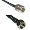 10 feet RFC240 KSR240 N Female to F Male RF Pigtail Coaxial Cable view 1