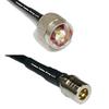 10 feet RFC240 KSR240 N Male to QMA Male RF Pigtail Coaxial Cable view 1