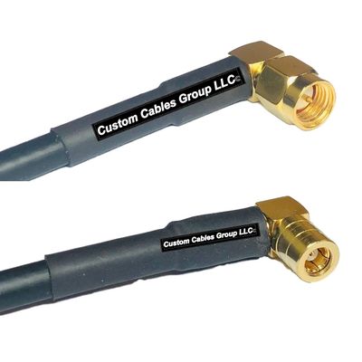 10 feet RFC240 KSR240 SMA Male Angle to SMB Female Angle RF Pigtail Coaxial Cable